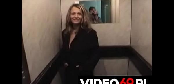  Polskie porno - Lodzik w windzie